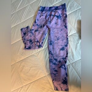 PINK Victoria's Secret Lavender and Sky Leggings